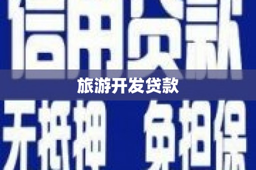 镇巴旅游开发贷款