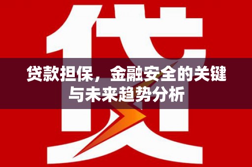 镇巴贷款担保，金融安全的关键与未来趋势分析