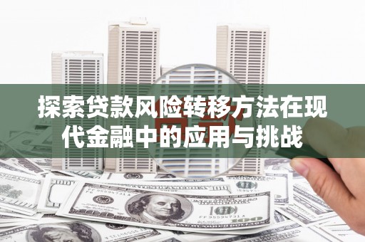 镇巴探索贷款风险转移方法在现代金融中的应用与挑战