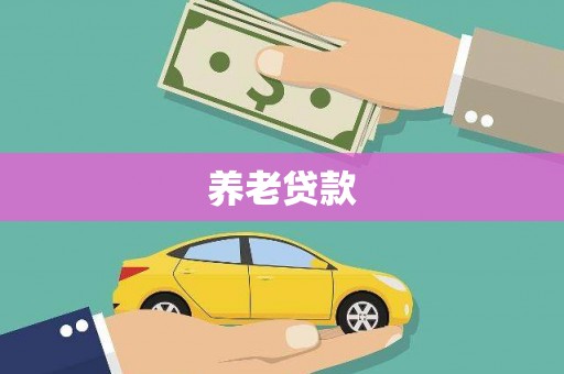 镇巴养老贷款