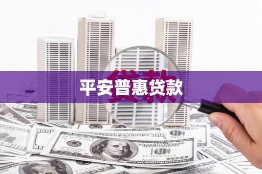 镇巴平安普惠贷款