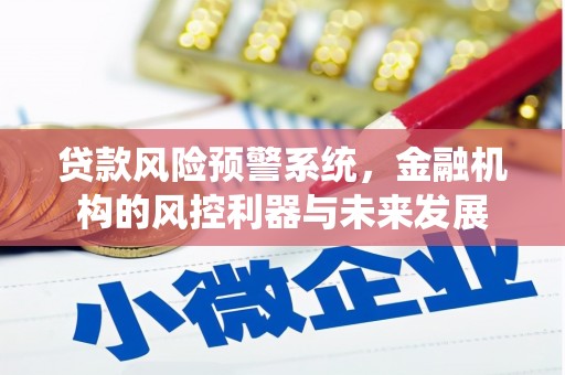 镇巴贷款风险预警系统，金融机构的风控利器与未来发展