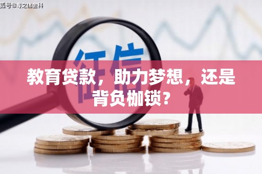 镇巴教育贷款，助力梦想，还是背负枷锁？