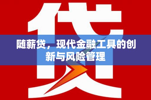 镇巴随薪贷，现代金融工具的创新与风险管理