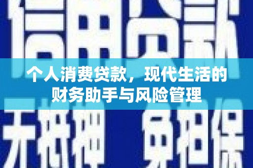 镇巴个人消费贷款，现代生活的财务助手与风险管理
