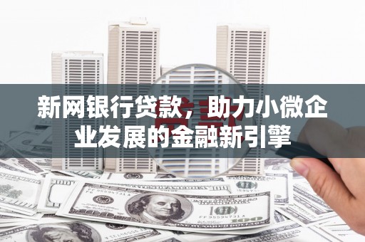 镇巴新网银行贷款，助力小微企业发展的金融新引擎