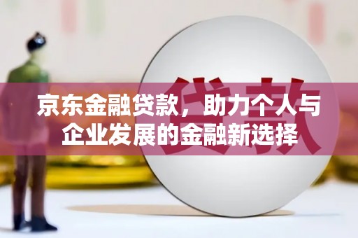 镇巴京东金融贷款，助力个人与企业发展的金融新选择
