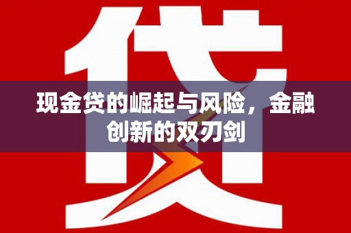 镇巴现金贷的崛起与风险，金融创新的双刃剑