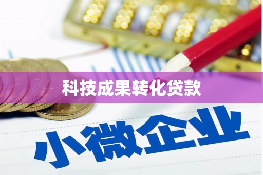 镇巴科技成果转化贷款