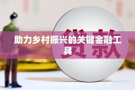 镇巴助力乡村振兴的关键金融工具