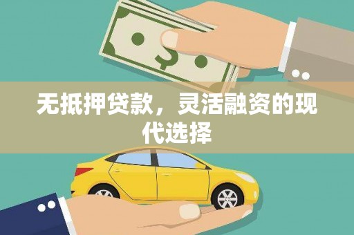 镇巴无抵押贷款，灵活融资的现代选择