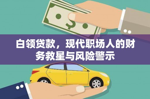 镇巴白领贷款，现代职场人的财务救星与风险警示