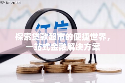 镇巴探索贷款超市的便捷世界，一站式金融解决方案