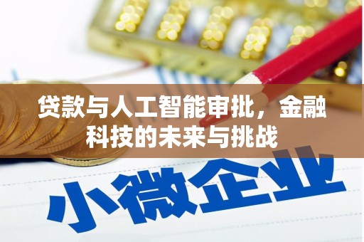 镇巴贷款与人工智能审批，金融科技的未来与挑战
