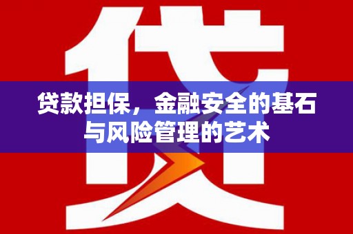 镇巴贷款担保，金融安全的基石与风险管理的艺术