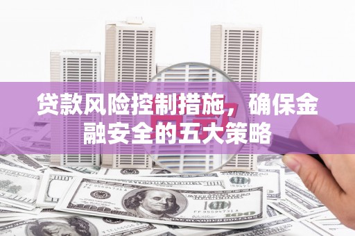 镇巴贷款风险控制措施，确保金融安全的五大策略