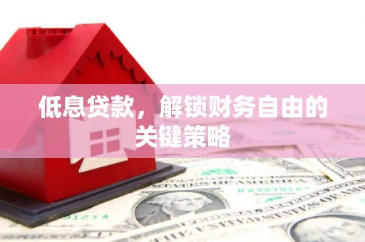 镇巴低息贷款，解锁财务自由的关键策略