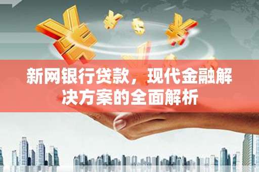 镇巴新网银行贷款，现代金融解决方案的全面解析