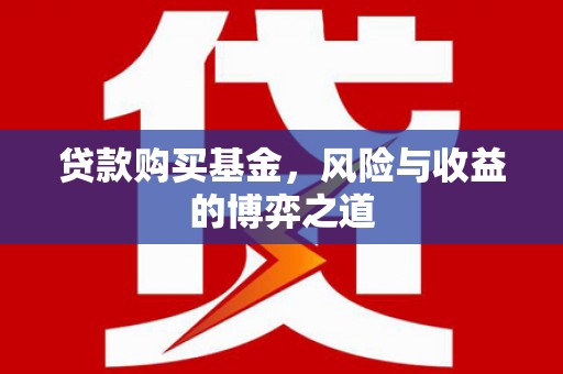 镇巴贷款购买基金，风险与收益的博弈之道