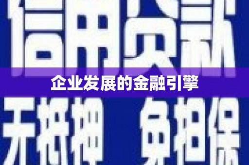 镇巴企业发展的金融引擎