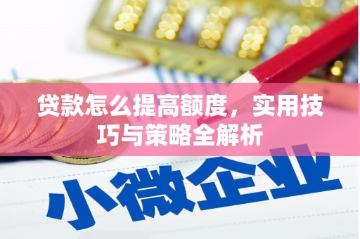 镇巴贷款怎么提高额度，实用技巧与策略全解析