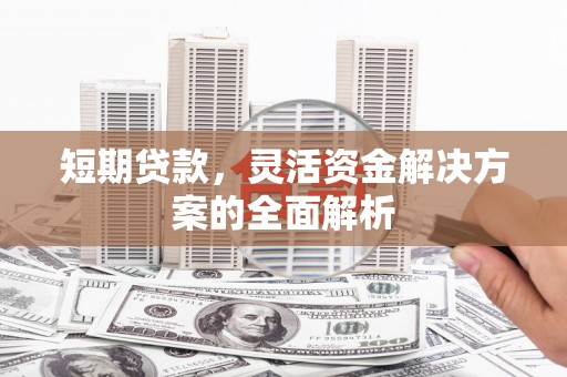 镇巴短期贷款，灵活资金解决方案的全面解析