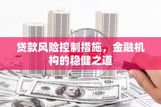 镇巴贷款风险控制措施，金融机构的稳健之道