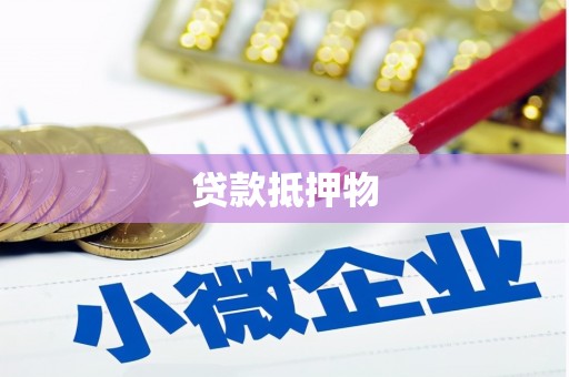 镇巴贷款抵押物