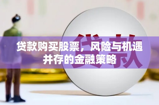镇巴贷款购买股票，风险与机遇并存的金融策略
