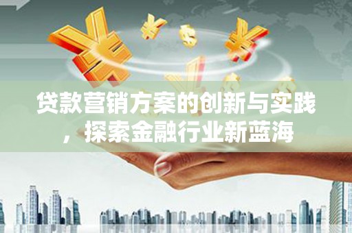 镇巴贷款营销方案的创新与实践，探索金融行业新蓝海