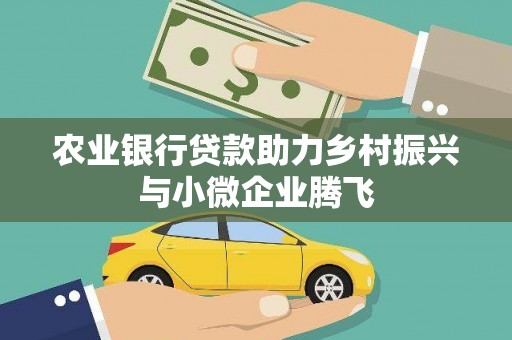 镇巴农业银行贷款助力乡村振兴与小微企业腾飞